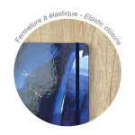 Clairefontaine IDG Notizb HC A5 80Bl lin GZ Band