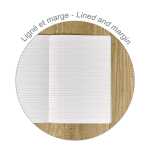 Clairefontaine CC5 Notizheft A4 48Bl lin+Rd sort