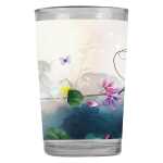 Clairefontaine CC5 Windlicht Glas Ø 6 cm sort