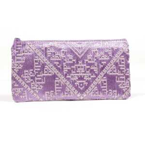 Clairefontaine Aida Schlamperm flach 10,5x21 lila