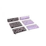 Clairefontaine Aida Schlamperm flach 10,5x21 lila