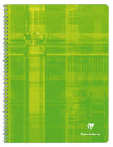 Clairefontaine Aida Schlamperm rd Ø6x 22 cm sw