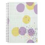 Clairefontaine Zephir Spiralheft A5 74Bl lin sort