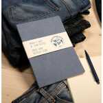 Clairefontaine J&C Notizheft 7,5x12 lin jeans 24Bl
