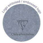 Clairefontaine J&C Sammelmappe 24x32 jeans