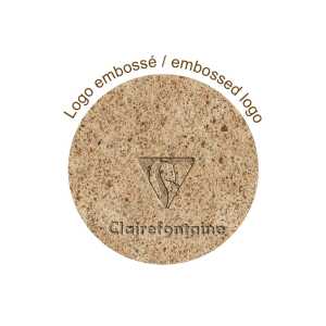 Clairefontaine J&C Notizheft A6 lin cacao 48Bl