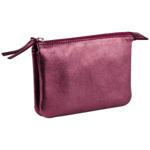 Clairefontaine Cuirise Kl Tasche 2F 13x9 Kirsche