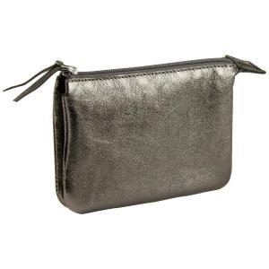 Clairefontaine Cuirise Kl Tasche 2F 13x9 Graphit