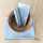 Clairefontaine Kl Tasche Perlmutt 2F 13x9 Blau
