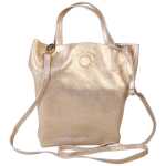 Clairefontaine Tasche Feder 16x9x23 gold