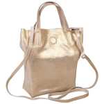 Clairefontaine Tasche Feder 16x9x23 gold
