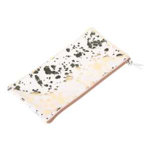 Clairefontaine Cosmicuir Schlamper fl 22x11 silber 3329684000647