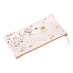 Clairefontaine Cosmicuir Schlamper fl 22x11 gold 3329684000654