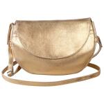 Clairefontaine Tasche rd Wildleder 16x9x23 Gold