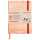 Clairefontaine Notizb flex A6 72Bl blanko kupfer