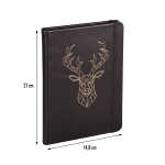 Clairefontaine Schwarzwald Notizbuch A5 HC Hirsch