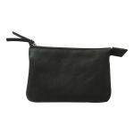 Clairefontaine Kl Tasche Leder 2F 13x9 Schwarz