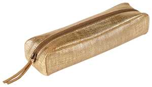 Clairefontaine KLEO Schlamper Leder 21x6x4 gold