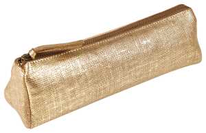 Clairefontaine KLEO Schlmaper Leder 22x6x6 gold