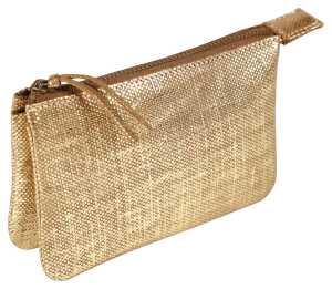 Clairefontaine KLEO Schlamper Leder 2F 13x9 gold