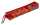 Clairefontaine Cél Schlamper Led 19,5x2,5x4 rot