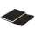 Clairefontaine CUIR NotizHuelle A5 60Bl Lin sw