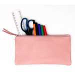 Clairefontaine Schlamper Leder 22x11 koralle