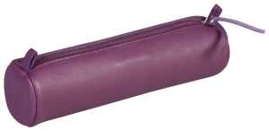 Clairefontaine Schlamper Leder Ø5,5x22 violett