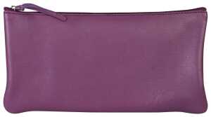 Clairefontaine Schlamper Leder 22x11 violett