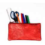 Clairefontaine Schlamperm PerlLeder 11x22 rot