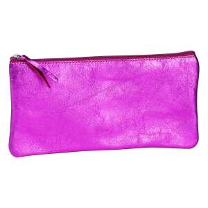 Clairefontaine Schlamperm PerlLeder 11x22 himbeer