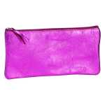 Clairefontaine Schlamperm PerlLeder 11x22 himbeer