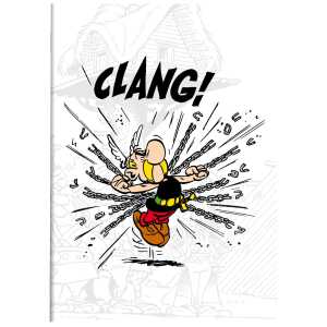Clairefontaine Asterix Notizheft 24x32 F-Lin 24Bl