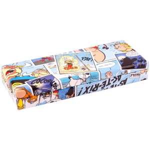 Clairefontaine Asterix Stiftebox 21x5,5x8cm blau