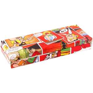 Clairefontaine Asterix Stiftebox 21x5,5x8cm rot