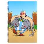 Clairefontaine Asterix 2 Spiralbuch A4 lin+Rd 50Bl