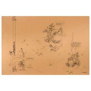 Clairefontaine Asterix 2 Schreibunterlage 60x40cm
