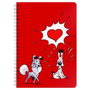 Clairefontaine Asterix3 Idefix Spiralheft A5 50Bl lin