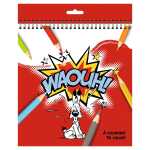 Clairefontaine Asterix3 Idefix Ausmalbl 20X21 30Bl st