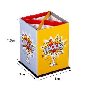 Clairefontaine Asterix3 Idefix Stiftek R 8x11,5 Waouh