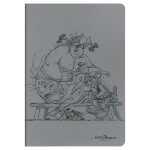 Clairefontaine Asterix3 Notizh grau Fadenb A5 32Bl lin