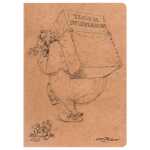 Clairefontaine Asterix3 NotizhA4 Kraft Fadenb 32Bl lin