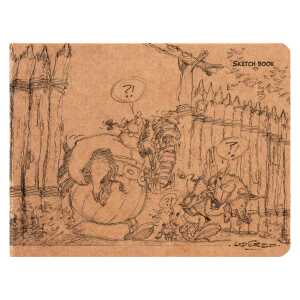 Clairefontaine Asterix3 Skizzenb Kraft 21x16 30Bl