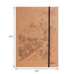 Clairefontaine Asterix3 Kraft Sammelmappe GZ 24x32