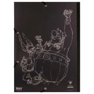 Clairefontaine Asterix3 Zeichenmappe gr/sw A3+32x45