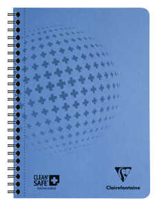 Clairefontaine CleanSafe Spiralheft A5 liniert 60Bl