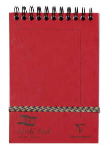 Clairefontaine Europa MidiPad 12,2x10,2 60Bl rot