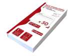 Clairefontaine Blck 50 Umschl Haftkl 110x220 DL 80g