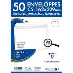 Clairefontaine Umschl Haftkl 162x229 C5 90g Pck/50