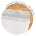 Clairefontaine Umschl Haftkl 162x229 C5 90g